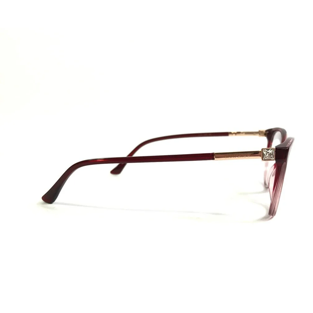 Jimmy Choo Eyeglasses Frames JC287 7W5 Burgundy Gradient Red Cat Eye 54-16-145